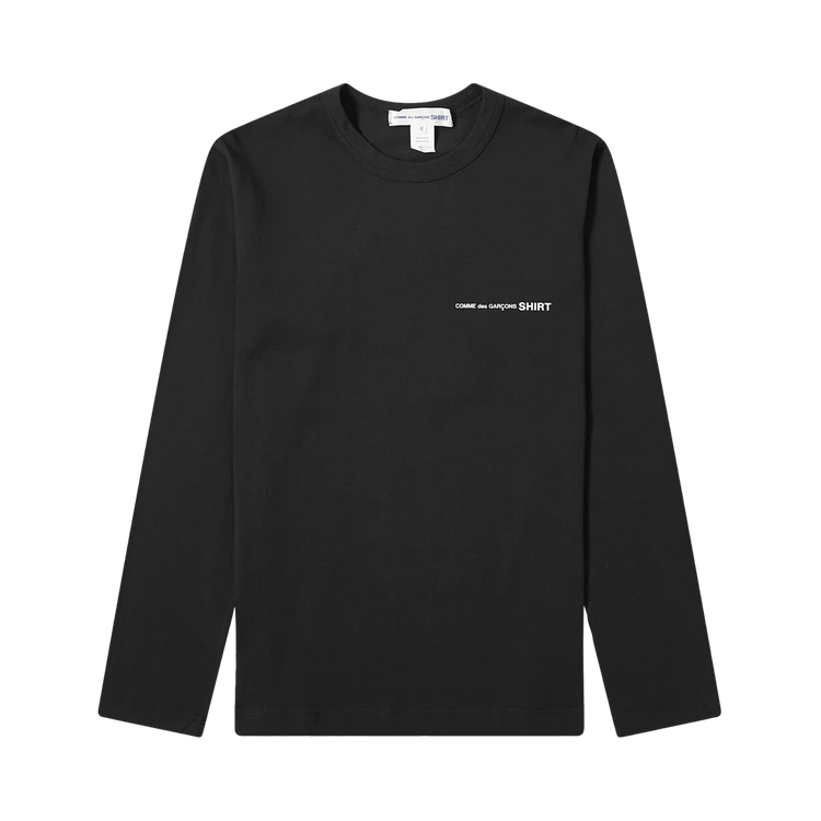 Comme des Garçons SHIRT Classic Long-Sleeve T-Shirt "Black"