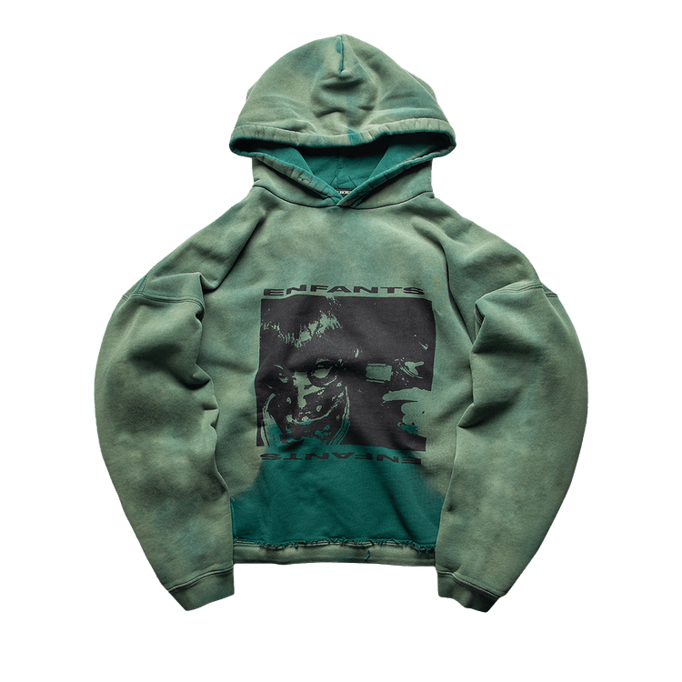 Enfants Riches Déprimés Girl/Gun Hoodie "Faded Green/Black"