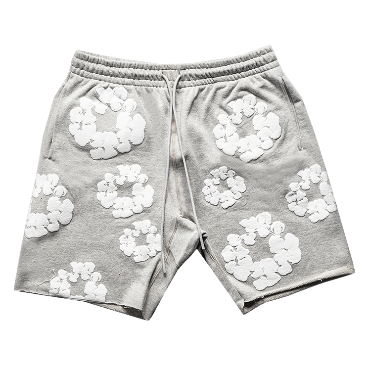 READYMADE x Denim Tears Wreath Sweatshorts "Grey"