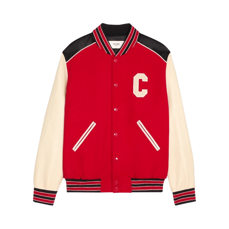 CELINE Oversized Teddy Jacket "Red"