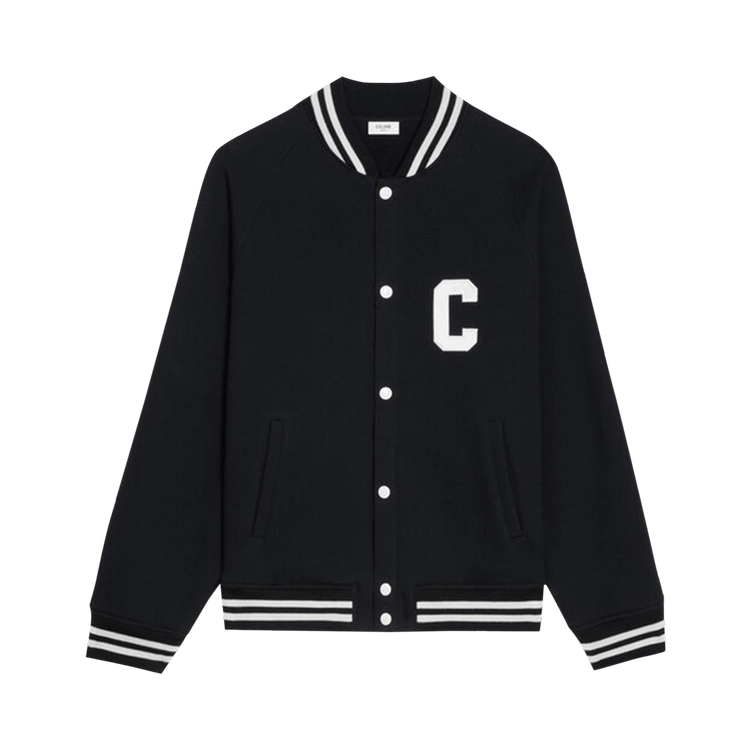 CELINE Teddy College Jacket "Black/White"