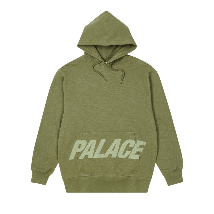 Palace Pal Pocket Slub Hood "Olive"