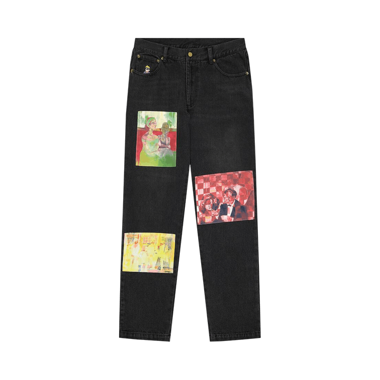 KidSuper Patchwork Denim "Black"