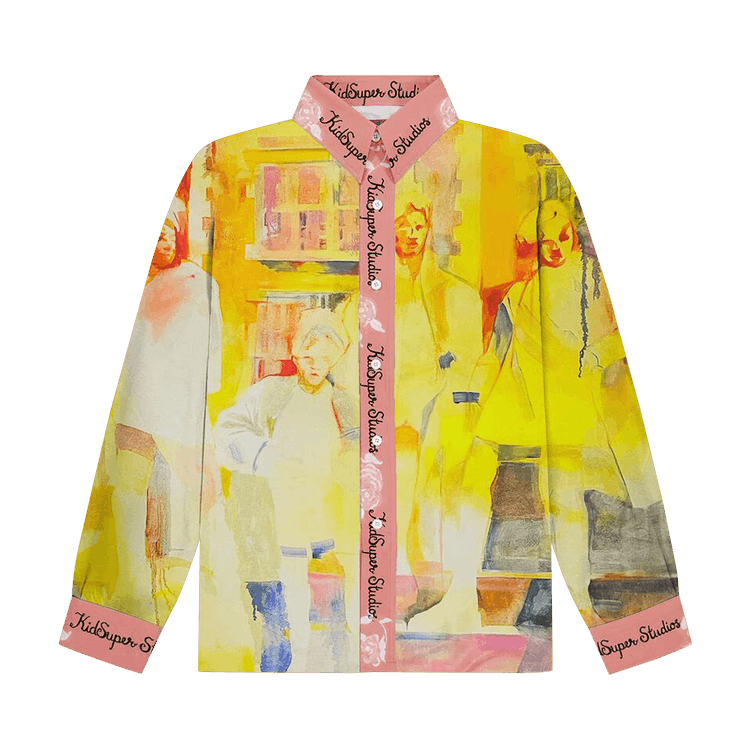 KidSuper Long-Sleeve Shirt "Yellow"