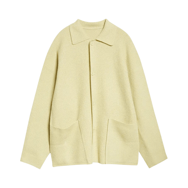 Homme Plissé Issey Miyake Rustic Knit "Yellow Hue"