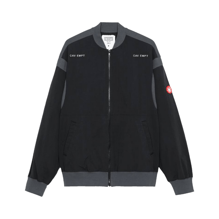 Cav Empt Rib Seam Zip Jacket "Black"
