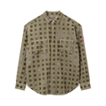 Cav Empt Overdye Cord Dot Big Shirt "Khaki"