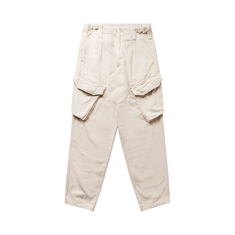 Cav Empt Heavy Flannel Combat Pants "Beige"