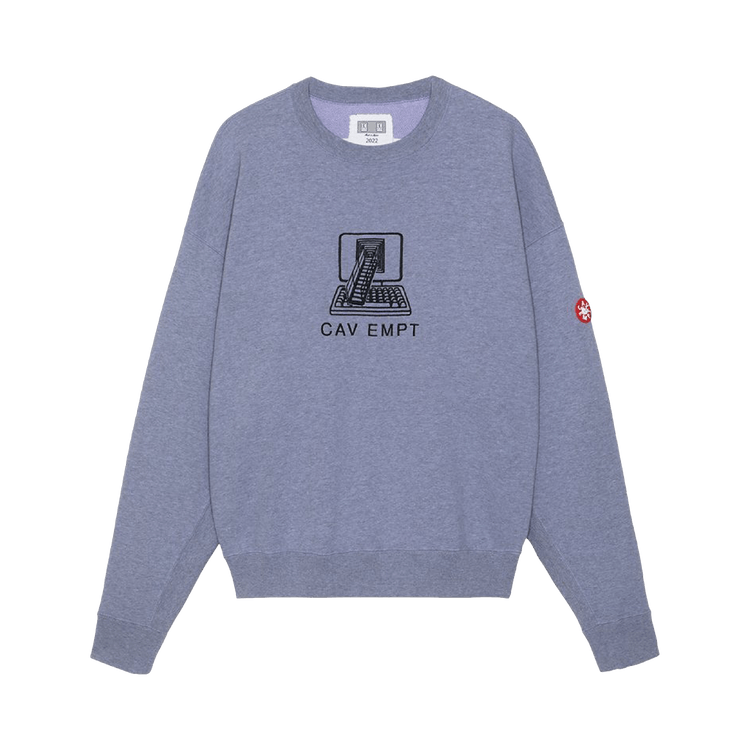 Cav Empt Access Monitor Crewneck "Grey"