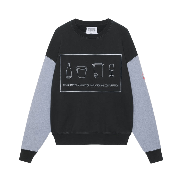 Cav Empt Container Crewneck "Black"