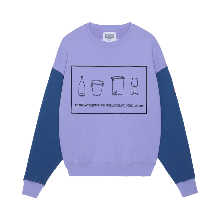 Cav Empt Container Crewneck "Navy"