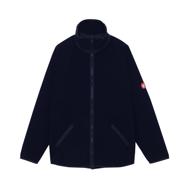 Cav Empt Light Fleece Zip Up "Navy"