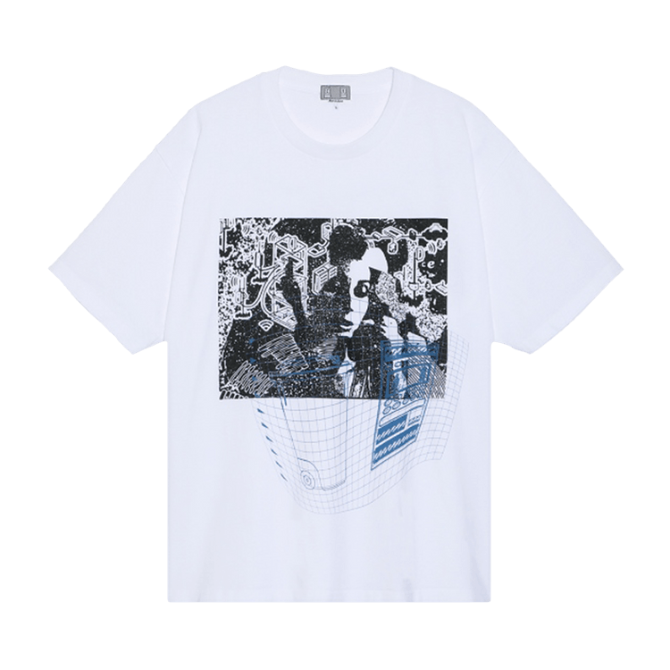Cav Empt Modulator Under The Grid T-Shirt "White"