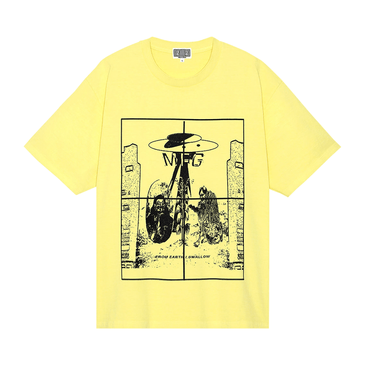 Cav Empt Overdye KL MFG T-Shirt "Yellow"
