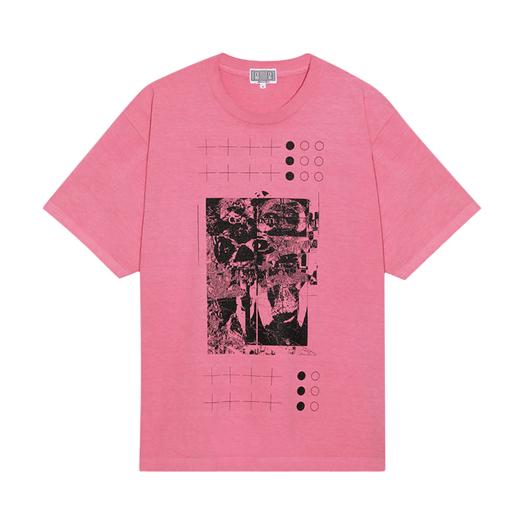 Cav Empt Overdye KL Viper Sand Tracks T-Shirt "Pink"