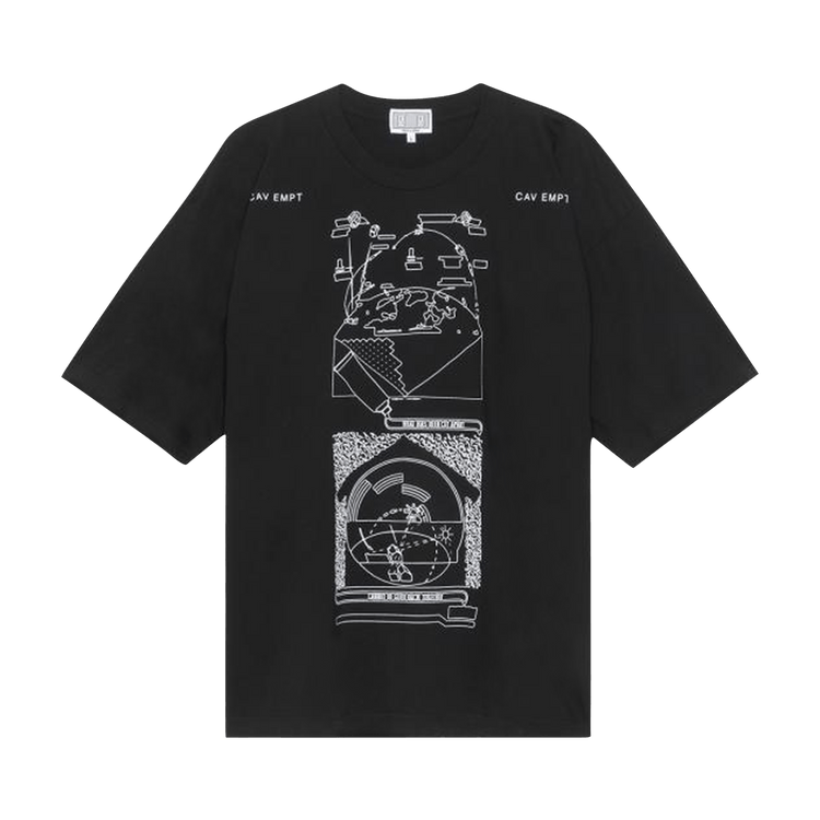 Cav Empt MD Mixedmeta4 Big T-Shirt "Black"