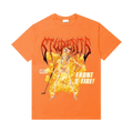 Students Front 9 Fire Tee "Tangerine Tango"