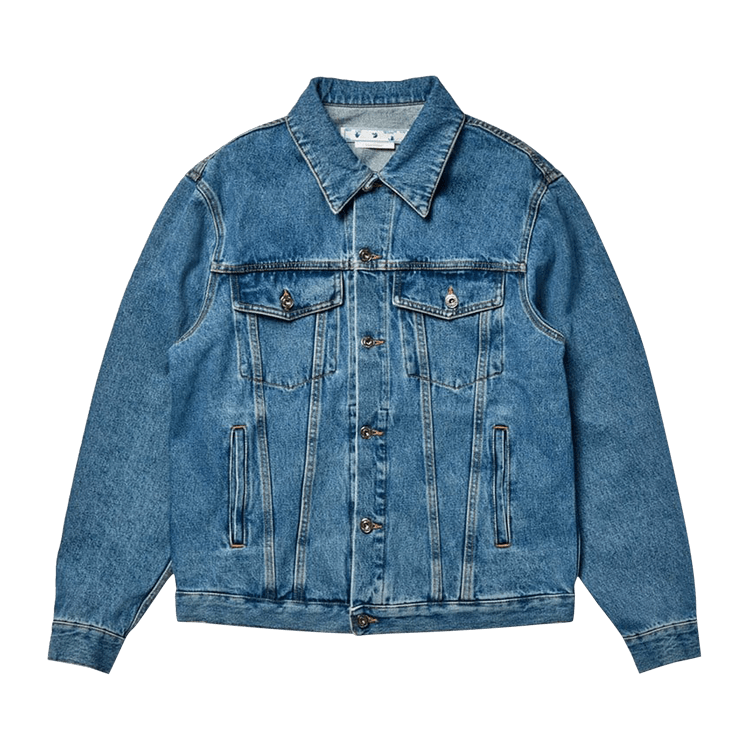 Off-White Skate Denim Jacket "Medium Blue"