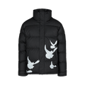 3.PARADIS Flying Birds Puffer Down Jacket "Black"