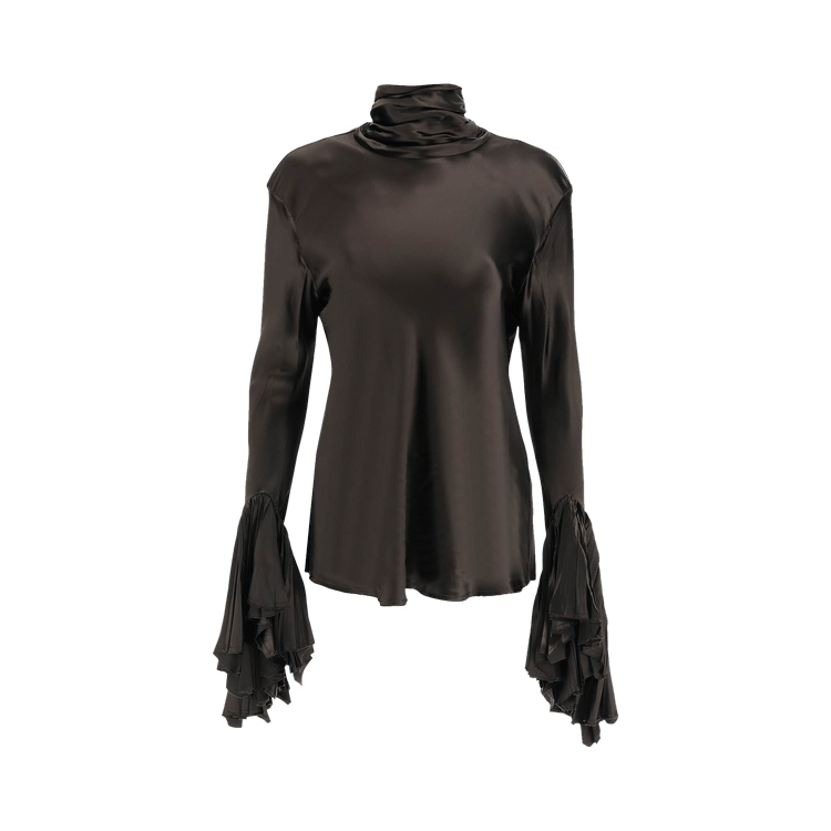 Khaite Amelia Top "Dark Brown"