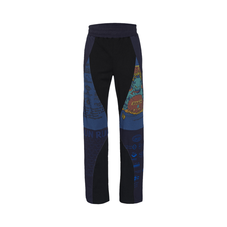Marine Serre Graphic T-Shirts Track Pants "Blue"