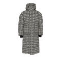 Marine Serre Moon Diamant Transit Puffer "Black"