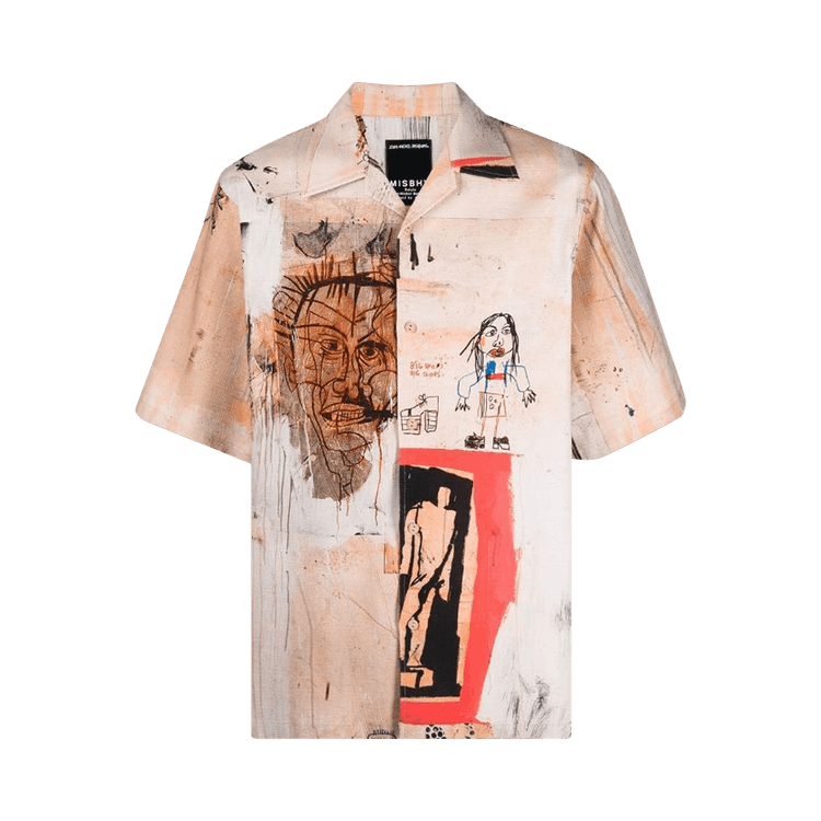 MISBHV Basquiat Edition Big Shoes Shirt "Grey"