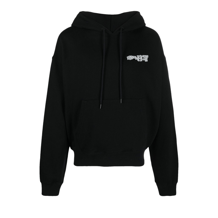 Off-White Carlos Arrow Over Hoodie "Black/White"