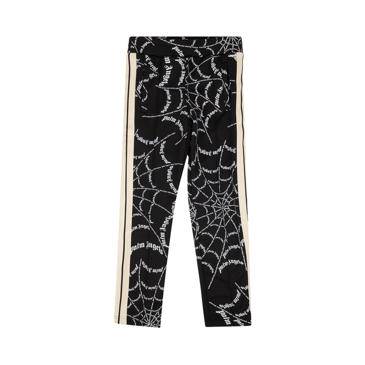Palm Angels Spider Web Classic Track Pant "Black/Off White"