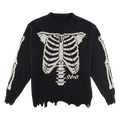 SAINT Mxxxxxx x Vlone Skeleton Knit "Black"