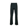 Ambush Wool And Leather Flare Pants "Green Gables"