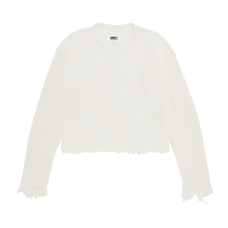 MM6 Maison Margiela Crewneck "Ivory"