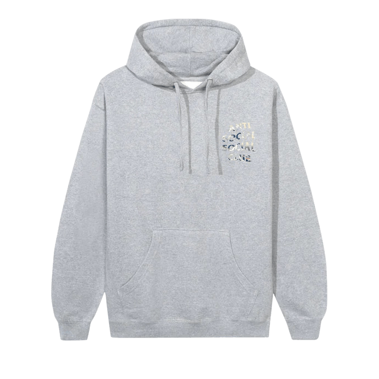 Anti Social Social Club Tonkatsu Hoodie "Heather Grey"