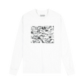 Pleasures Orgy Long-Sleeve T-Shirt "White"