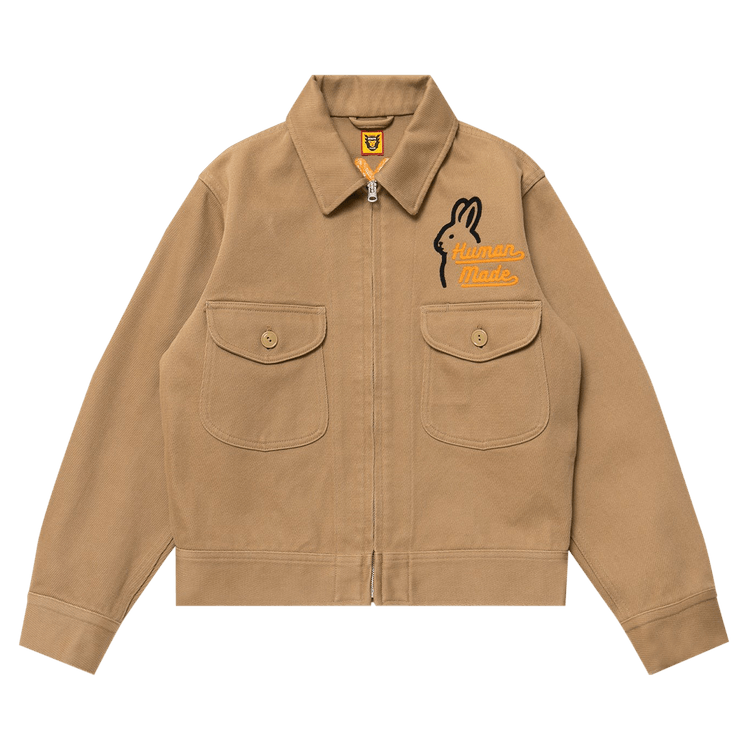 Human Made Zip Work Jacket "Beige"