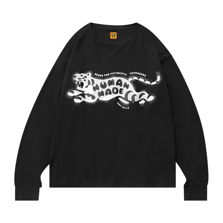 Human Made Tiger Long-Sleeve T-Shirt "Black"