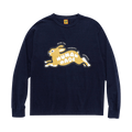 Human Made Rabbit Long-Sleeve T-Shirt "Navy"