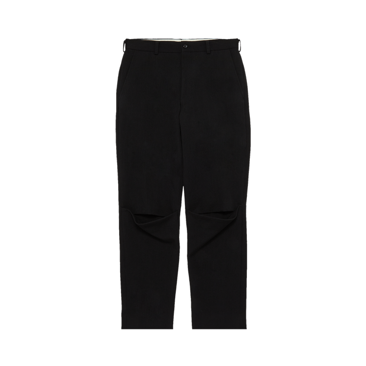 Comme des Garçons Homme Plus Slit Knee Trouser "Black"