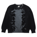 Maison Mihara Yasuhiro Knit Combined Pullover "Black"