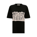Alexander McQueen Corset T-Shirt "Black"