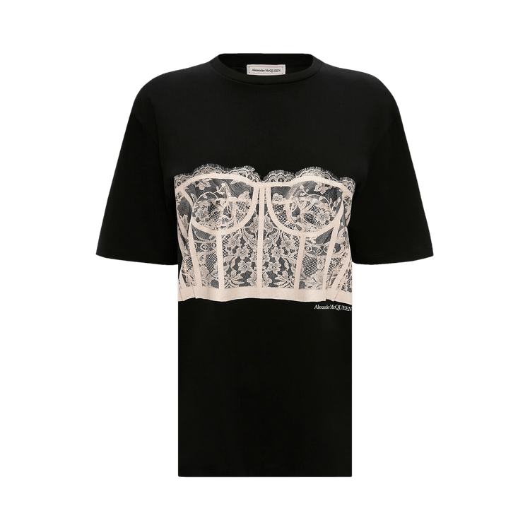 Alexander McQueen Corset T-Shirt "Black"