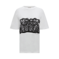 Alexander McQueen Corset T-Shirt "White"
