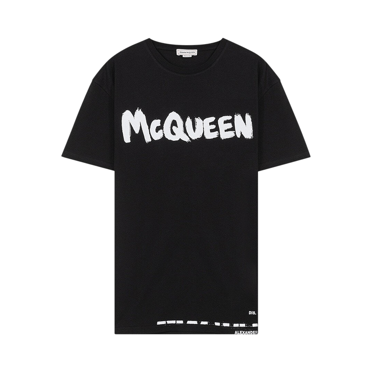 Alexander McQueen Graffiti Logo T-Shirt "Black"