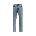 A.P.C. Acid Wash Tapered Jeans "Blue"