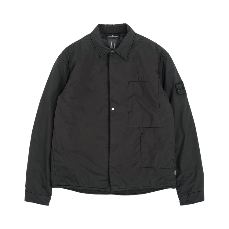 Stone Island Shadow Project Padded Overshirt "Black"