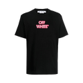 Off-White Emotion Neon Slim Short-Sleeve Tee "Black/Pink"