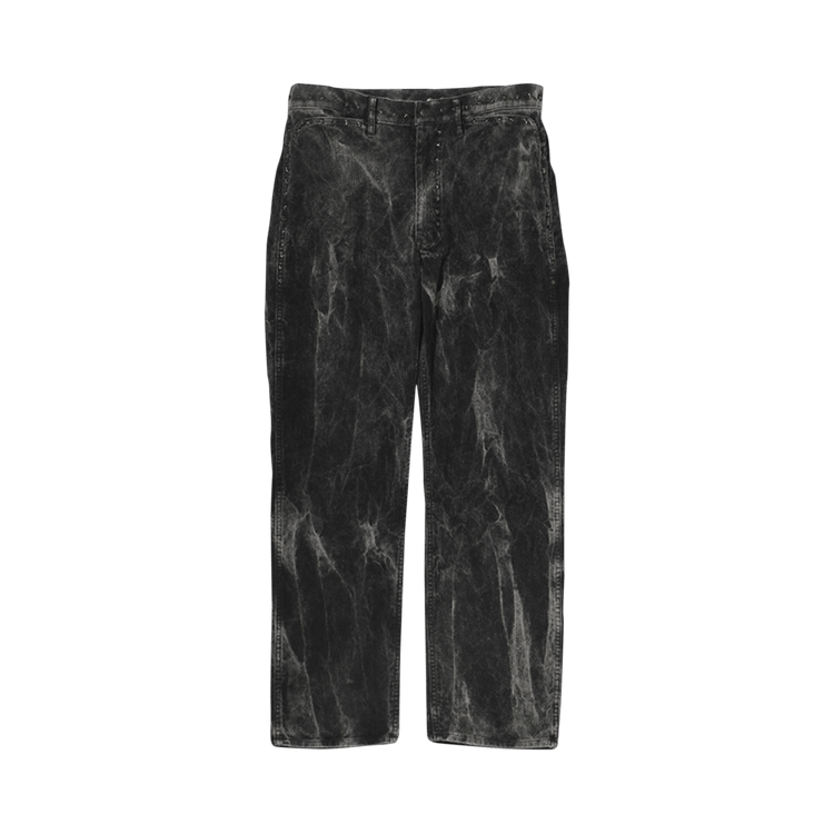 Needles Corduroy Straight Jean "Black"