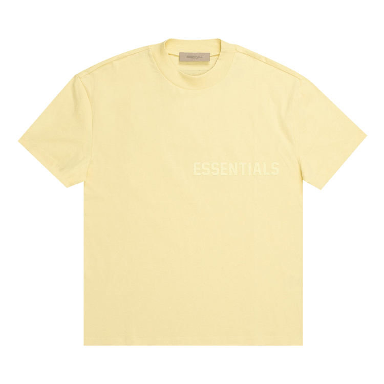 Fear of God Essentials Short-Sleeve Tee "Canary"