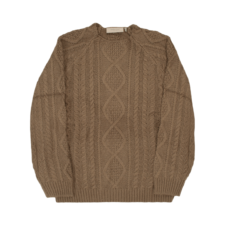 Fear of God Essentials Cable Knit "Wood"