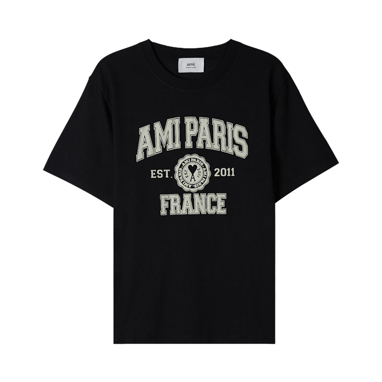 Ami France T-Shirt "Black"